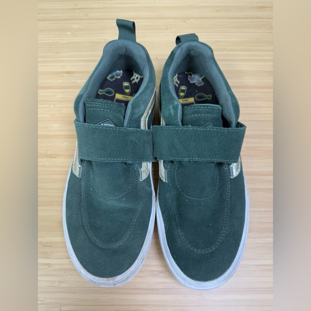 Vans x Shake Junt Kyle Walker Pro Men’s 8 Green Gold Skate Shoes